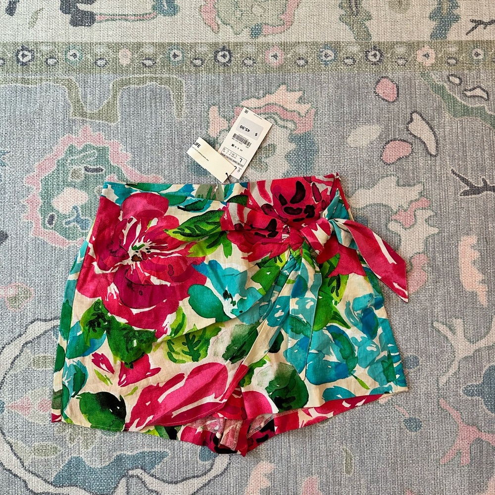 Zara Floral skirt